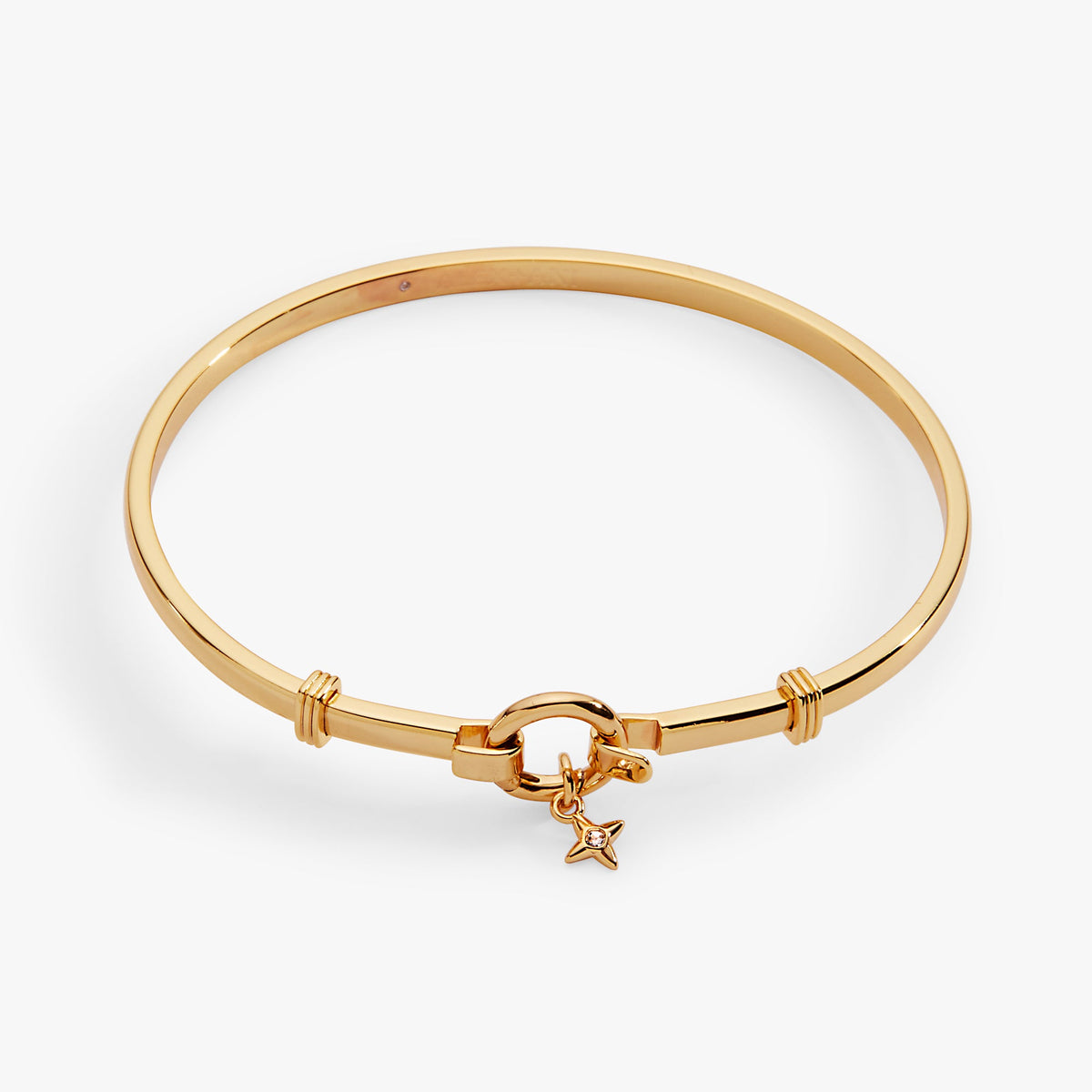 Tension Bangle & Charm Bracelet Base - Front View
