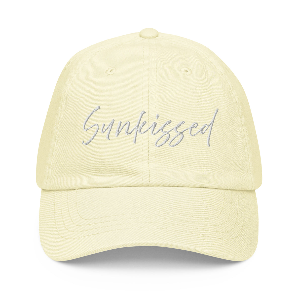 Sunkissed Embroidered Baseball Cap - Back View