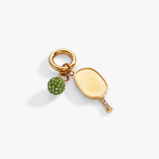 Pickleball Duo Interchangeable Charm - Alex and Ani - Back View