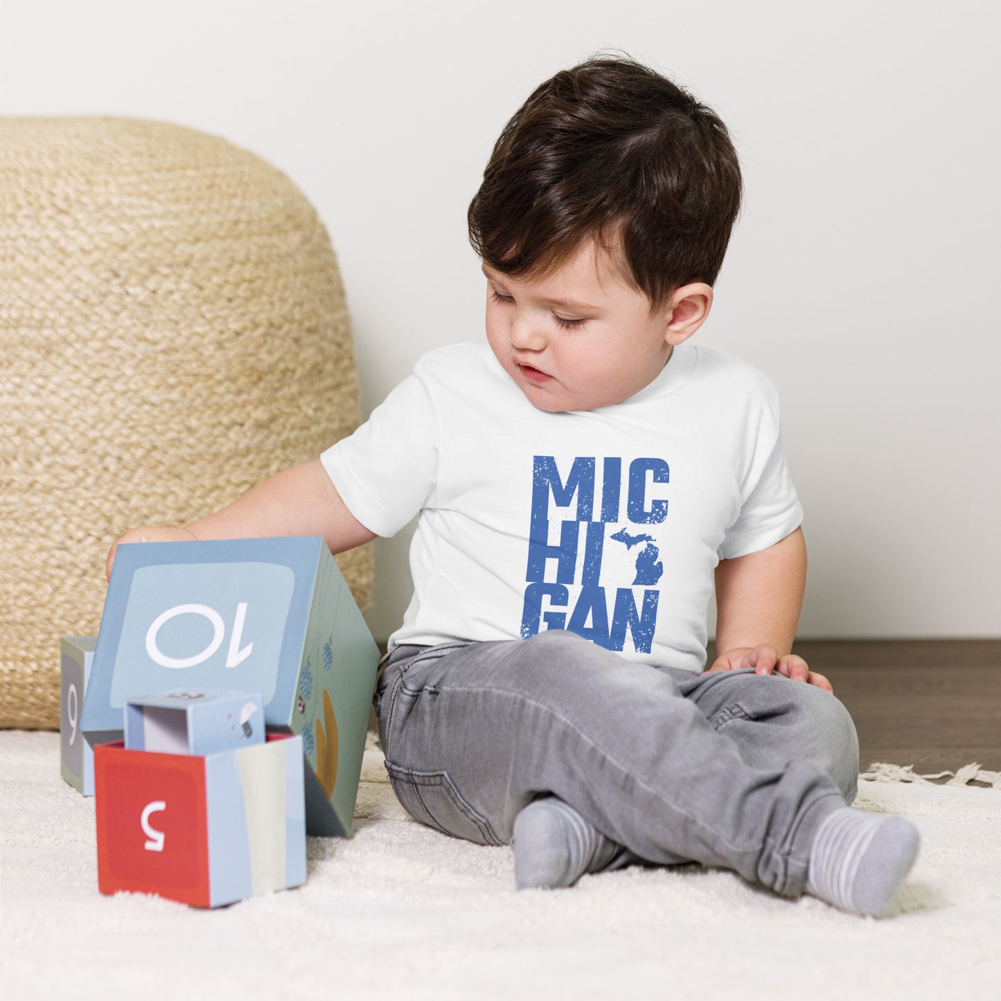 Boldly Michigan | Toddler Short Sleeve Tee