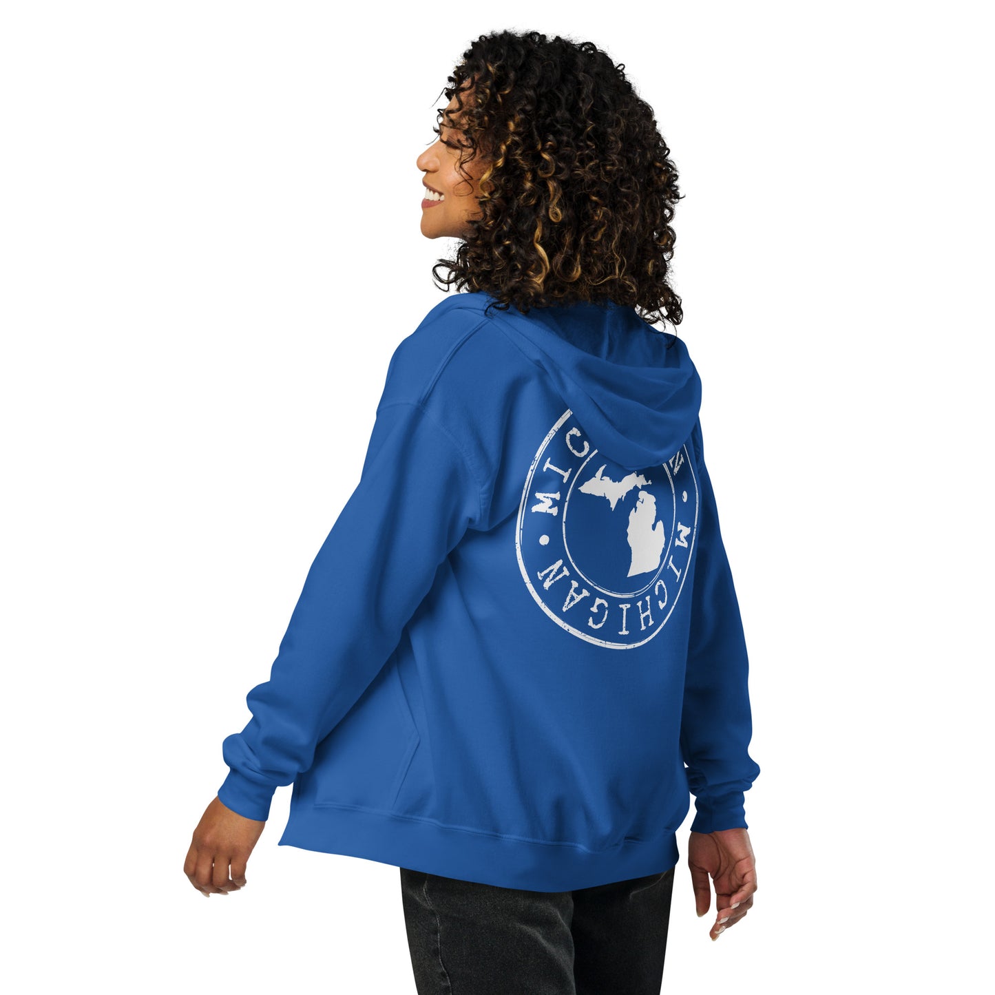 Michigan Unisex Zip Hoodie