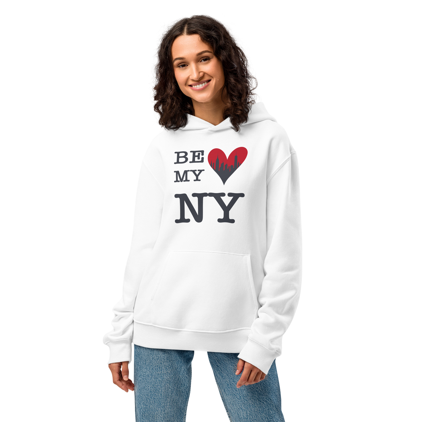 BE MY NY Oversized Hoodie