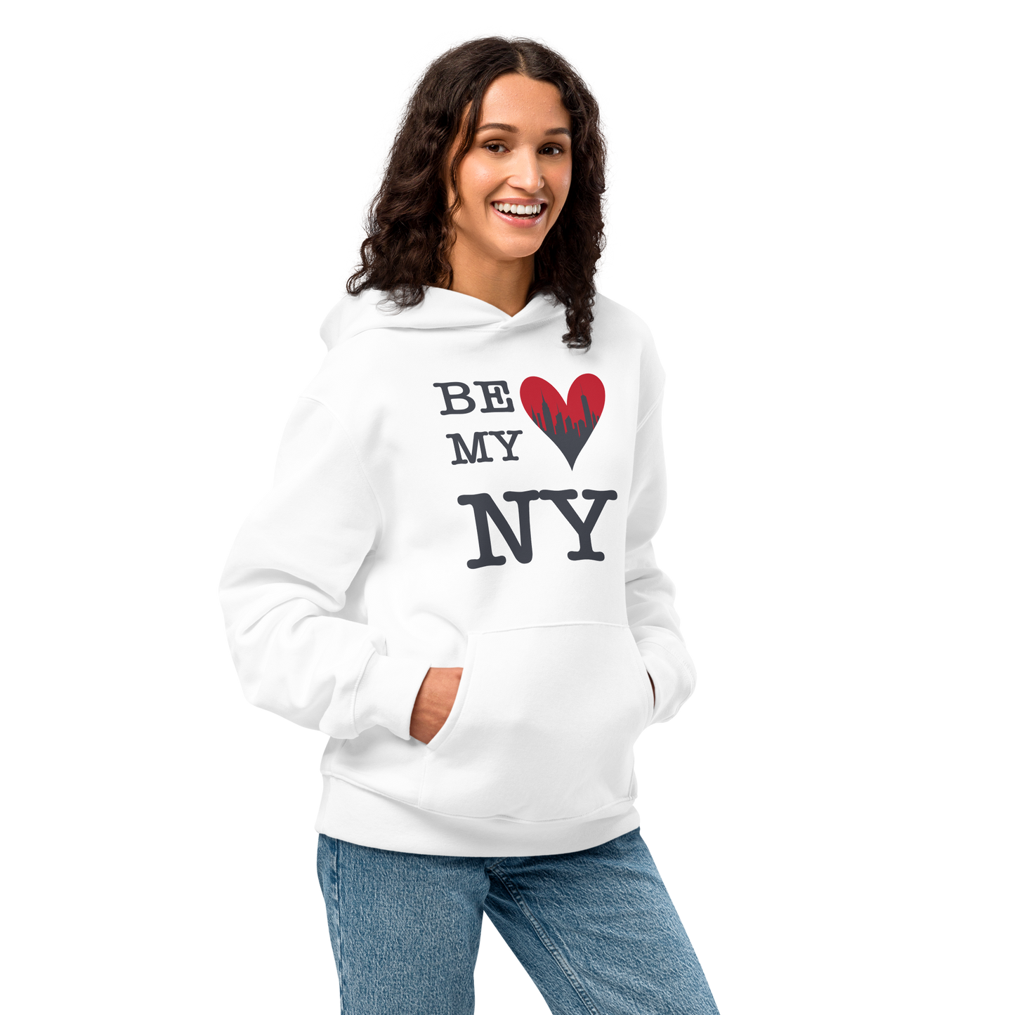 BE MY NY Oversized Hoodie