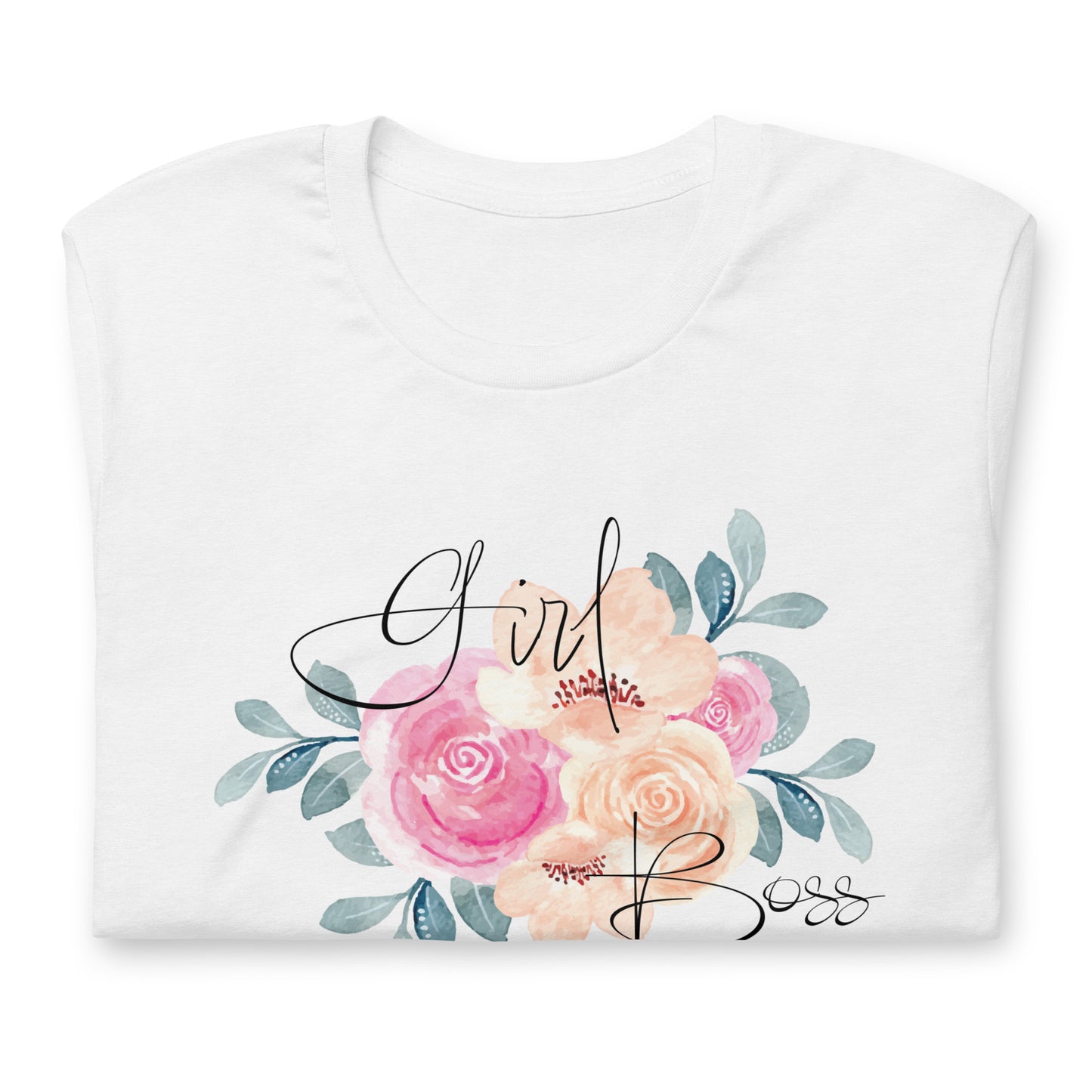 GIRL BOSS Floral T-shirt