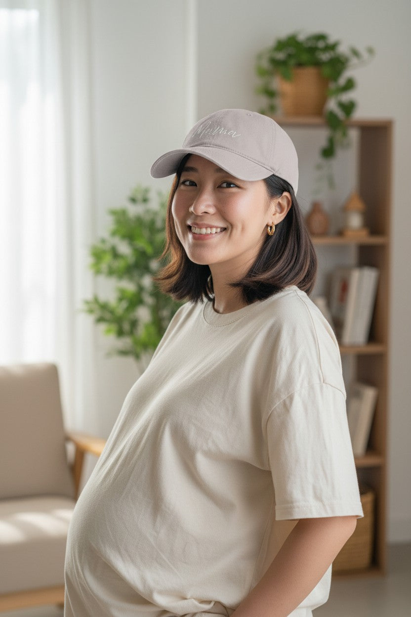 Faded MAMA baseball cap - Front View