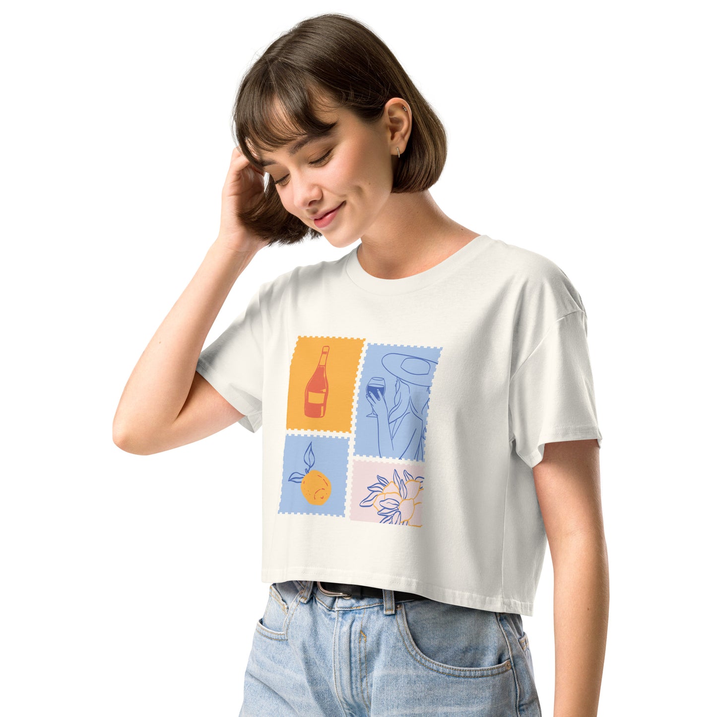 Italian Summer Crop Top