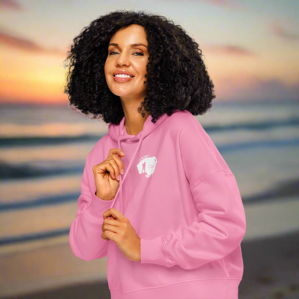 SUP | Women’s Graphic Mid-weight Hoodie made with Organic Cotton