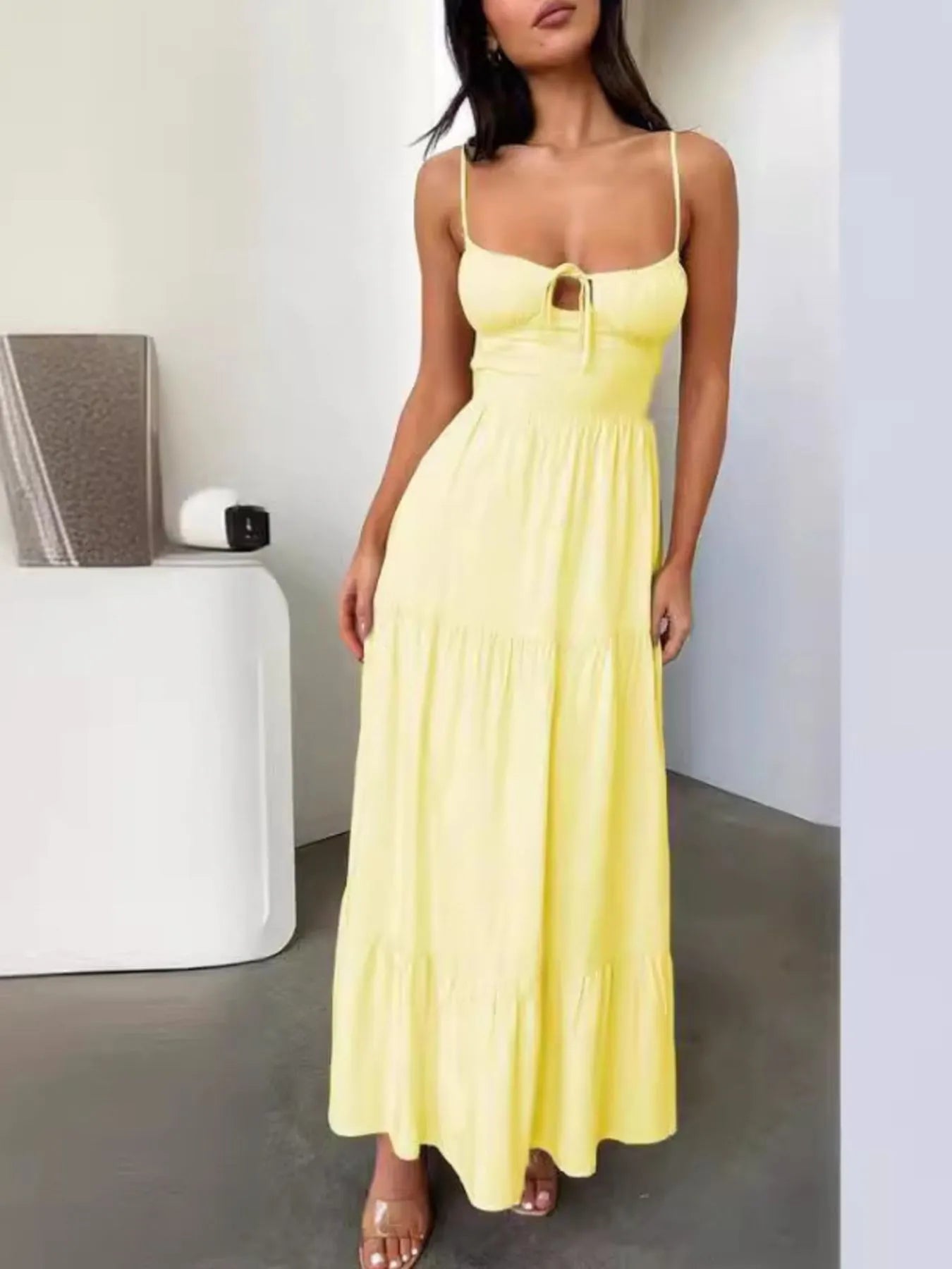 The Dahlila Backless Maxi Dress