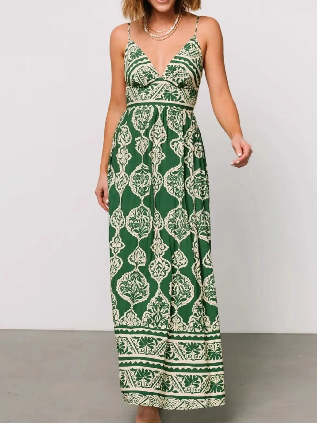 Josalyn V-Neck Maxi Cami Dress