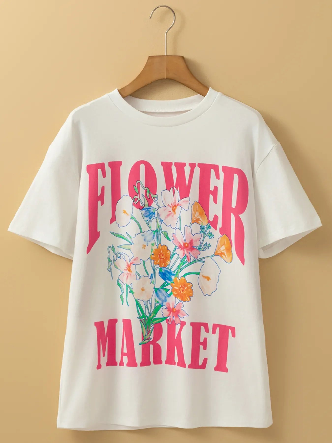 FLOWER MARKET Graphic Tee