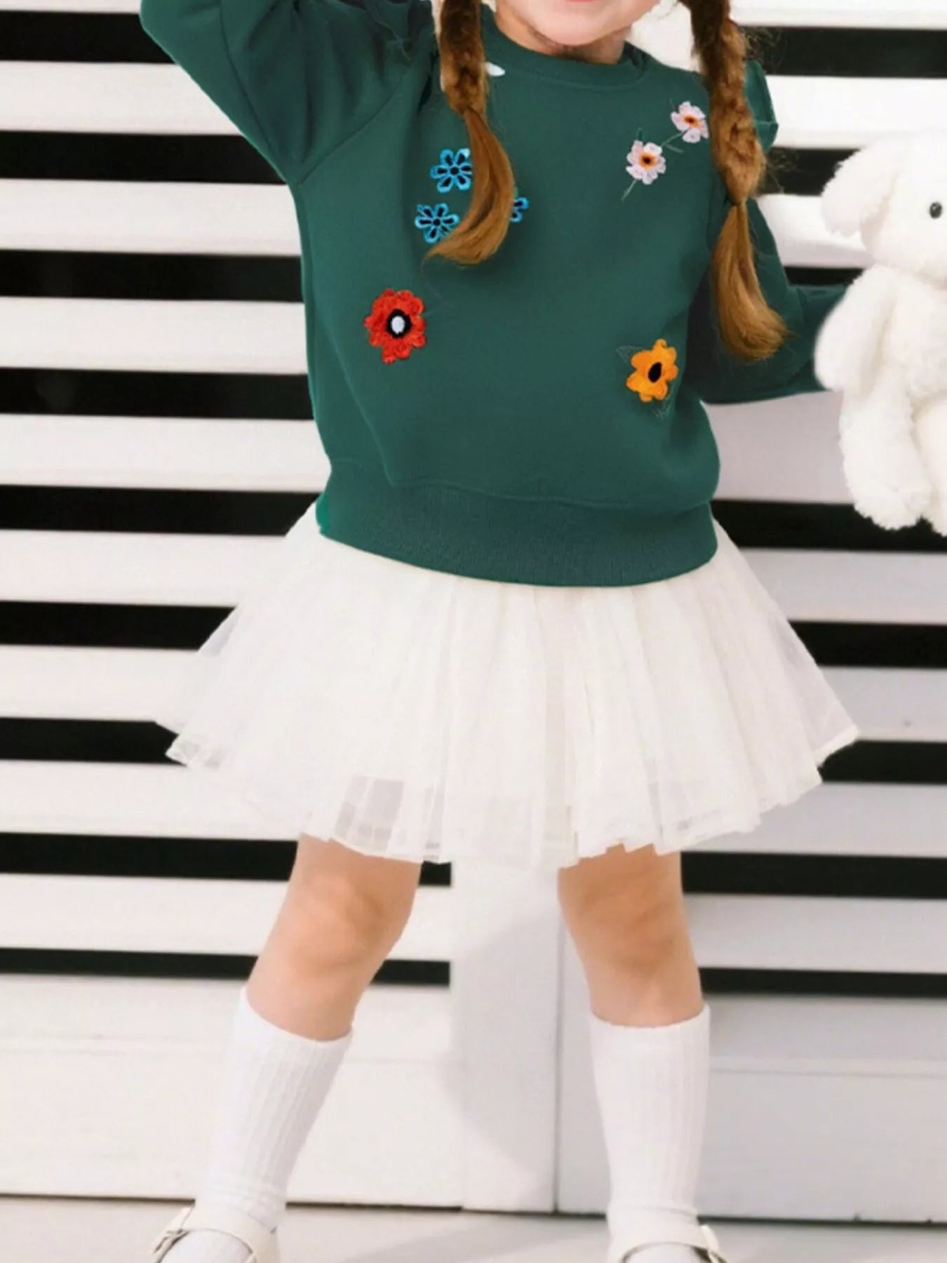 Secret Garden Ruffle Sweatshirt