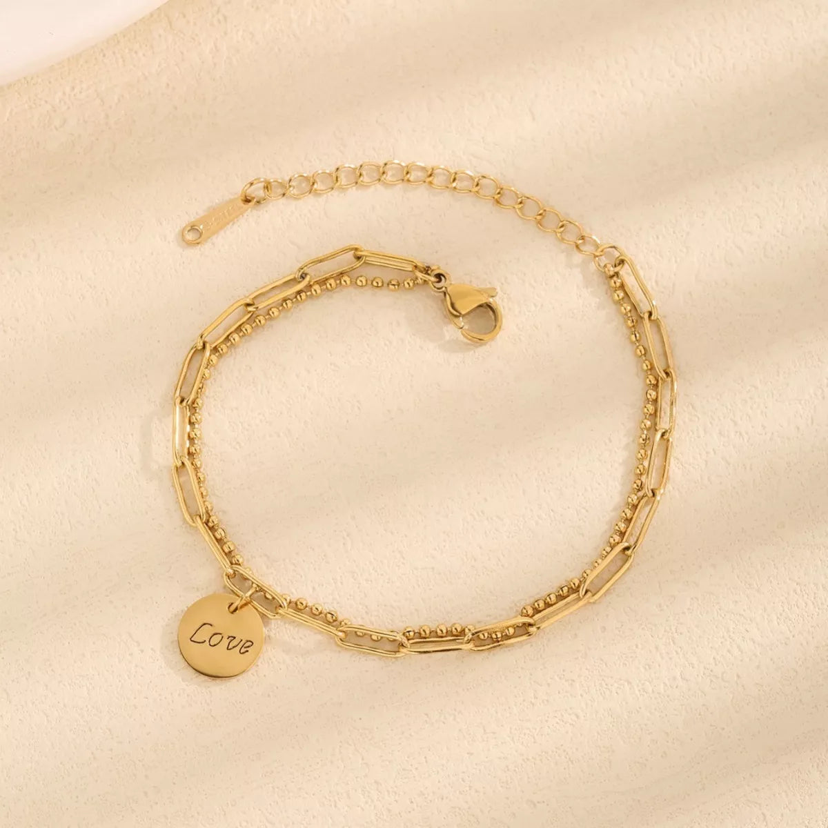 LOVE Charm Bracelet