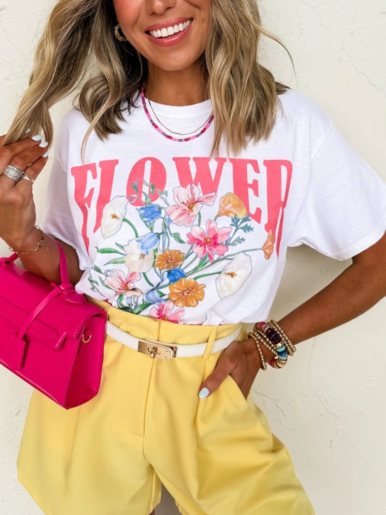 FLOWER MARKET Graphic Tee