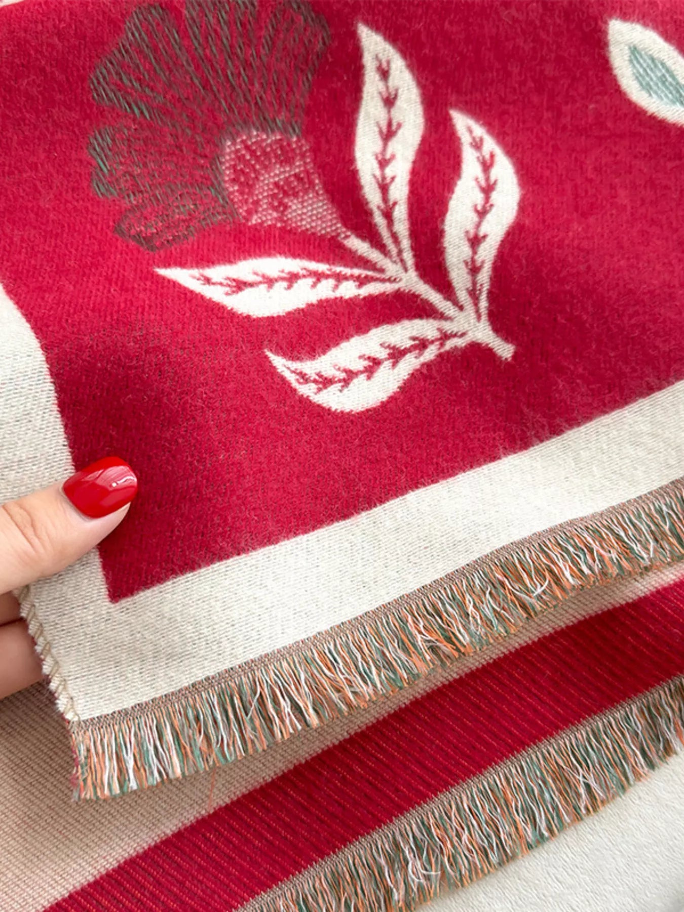 Bloom & Wrap Soft Knit Scarf