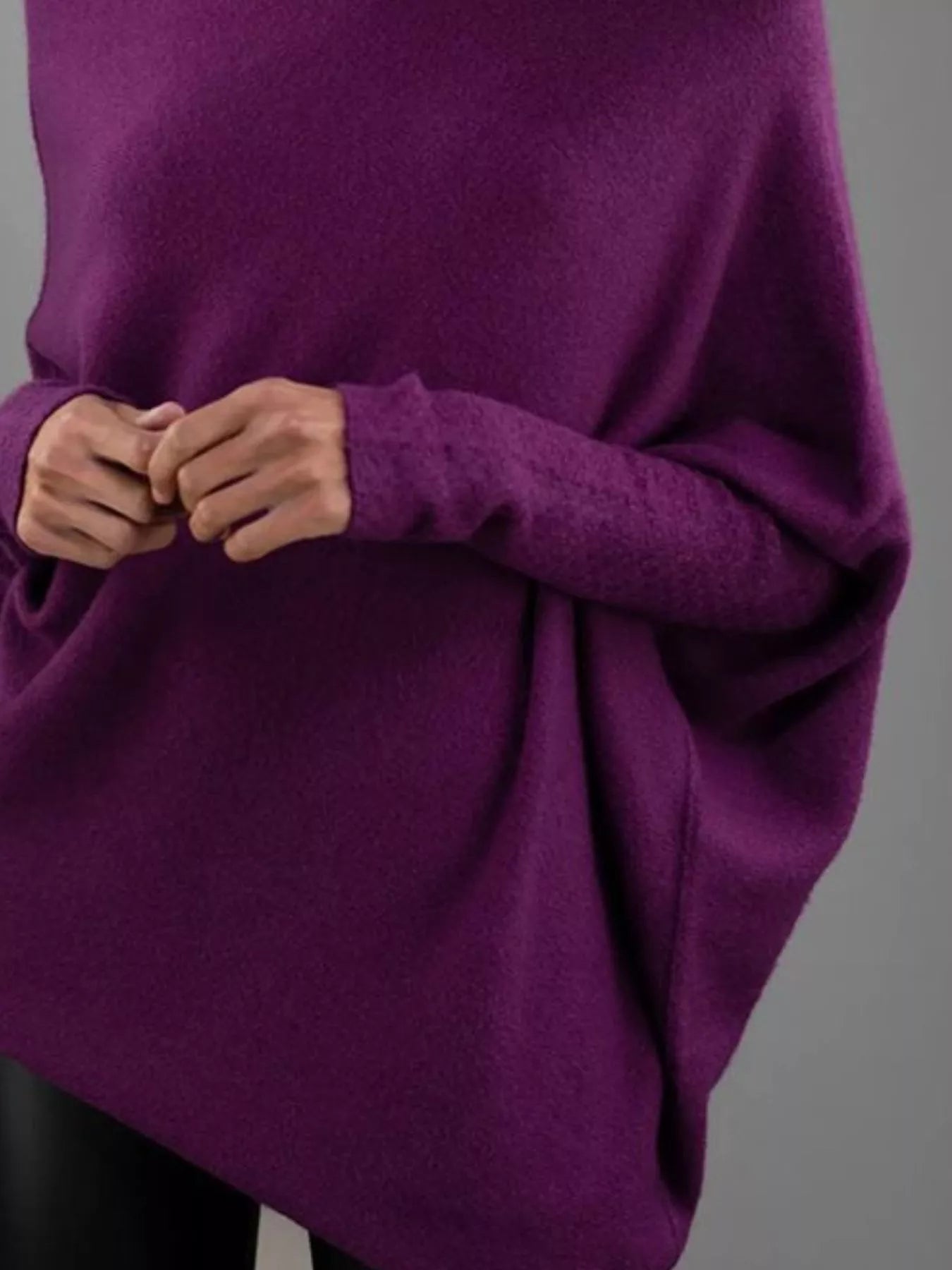 Relaxed Drape Knit Shawl