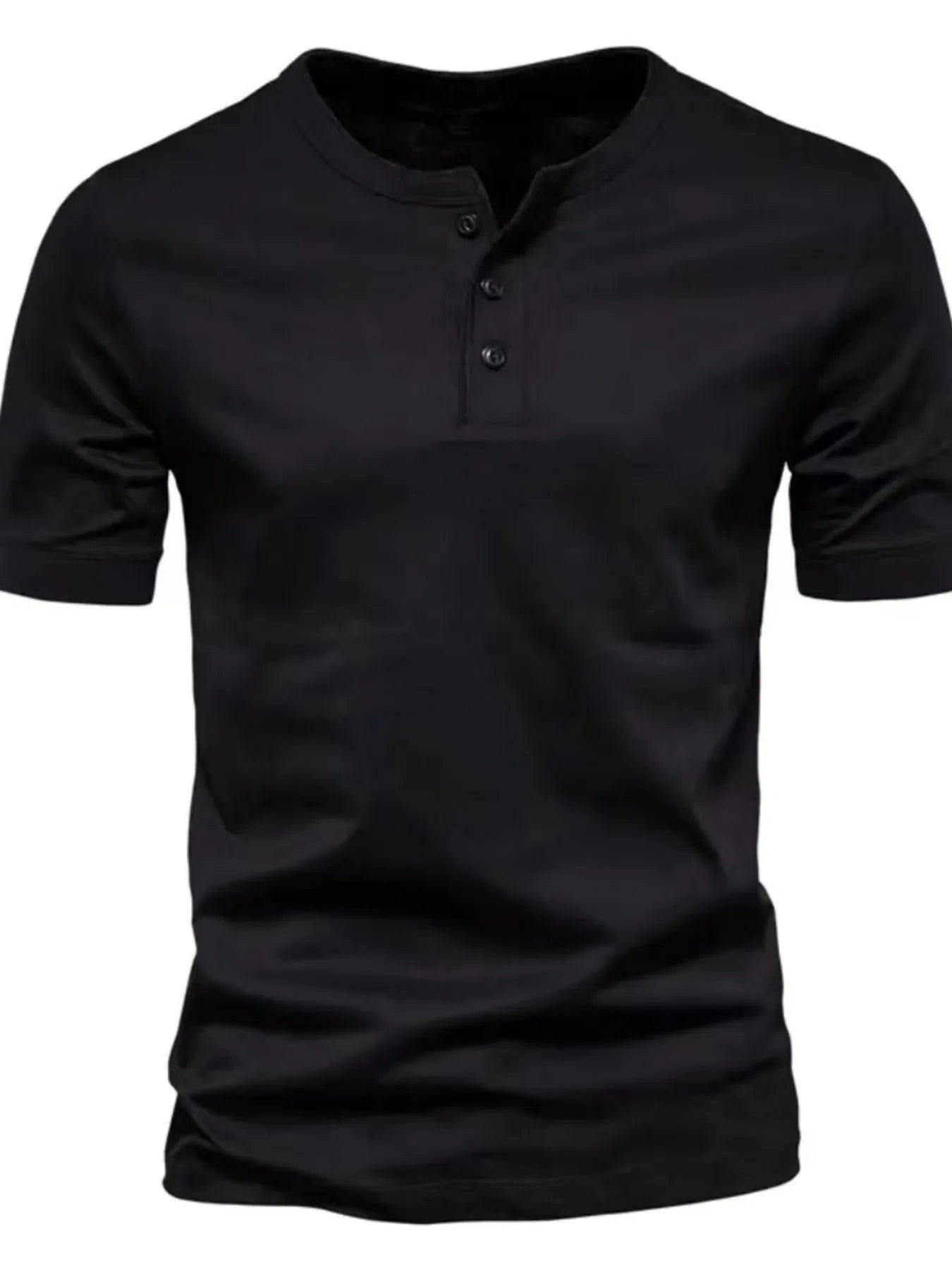 Men's Classic Short Sleeve Henley