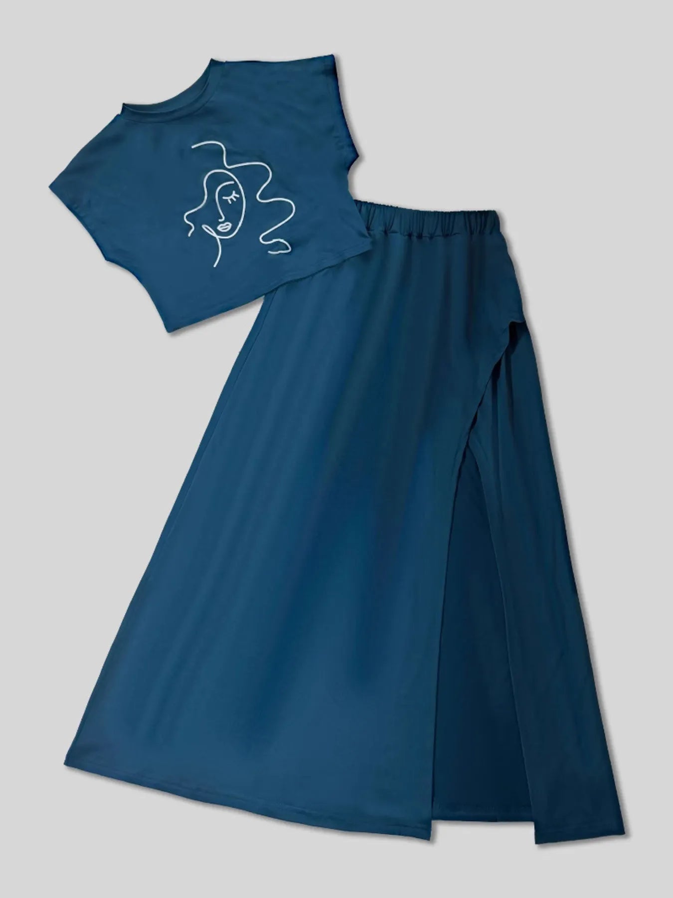 Modern Woman Two-Piece Dress