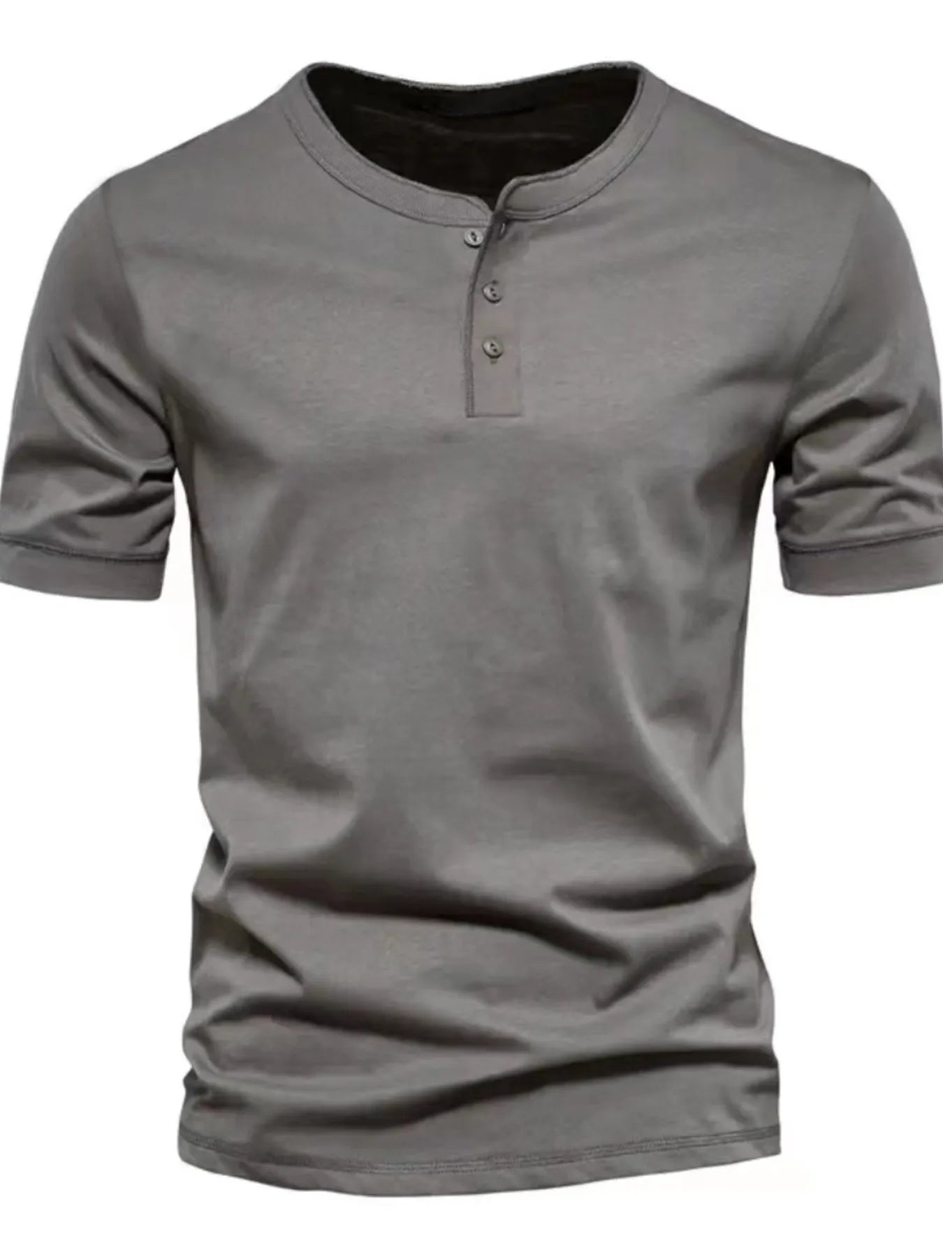 Men's Classic Short Sleeve Henley