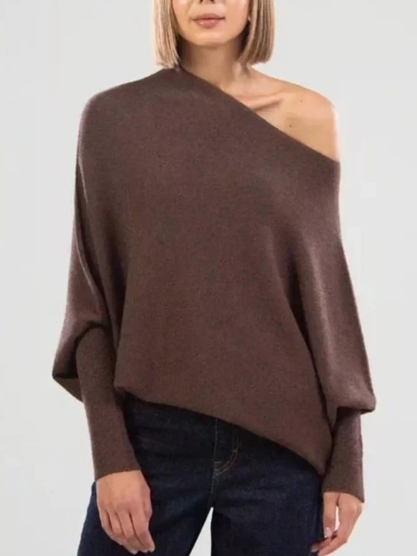 Relaxed Drape Knit Shawl