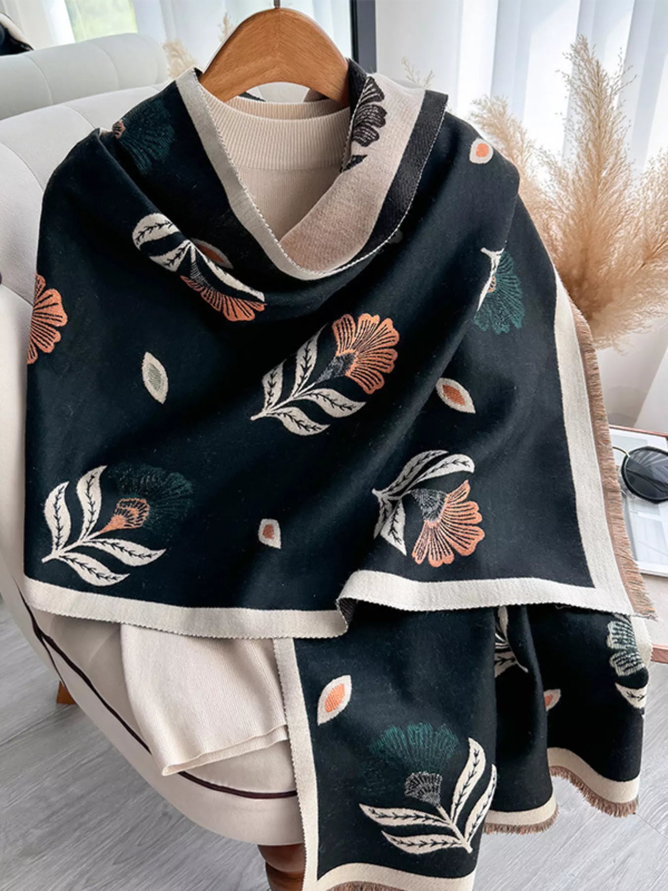 Bloom & Wrap Soft Knit Scarf