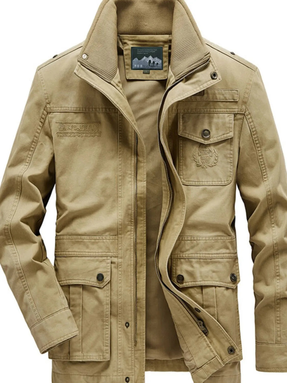 Men's Utility Jacket with Pockets