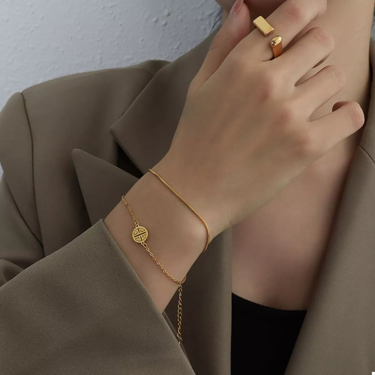 Double Layered Bracelet