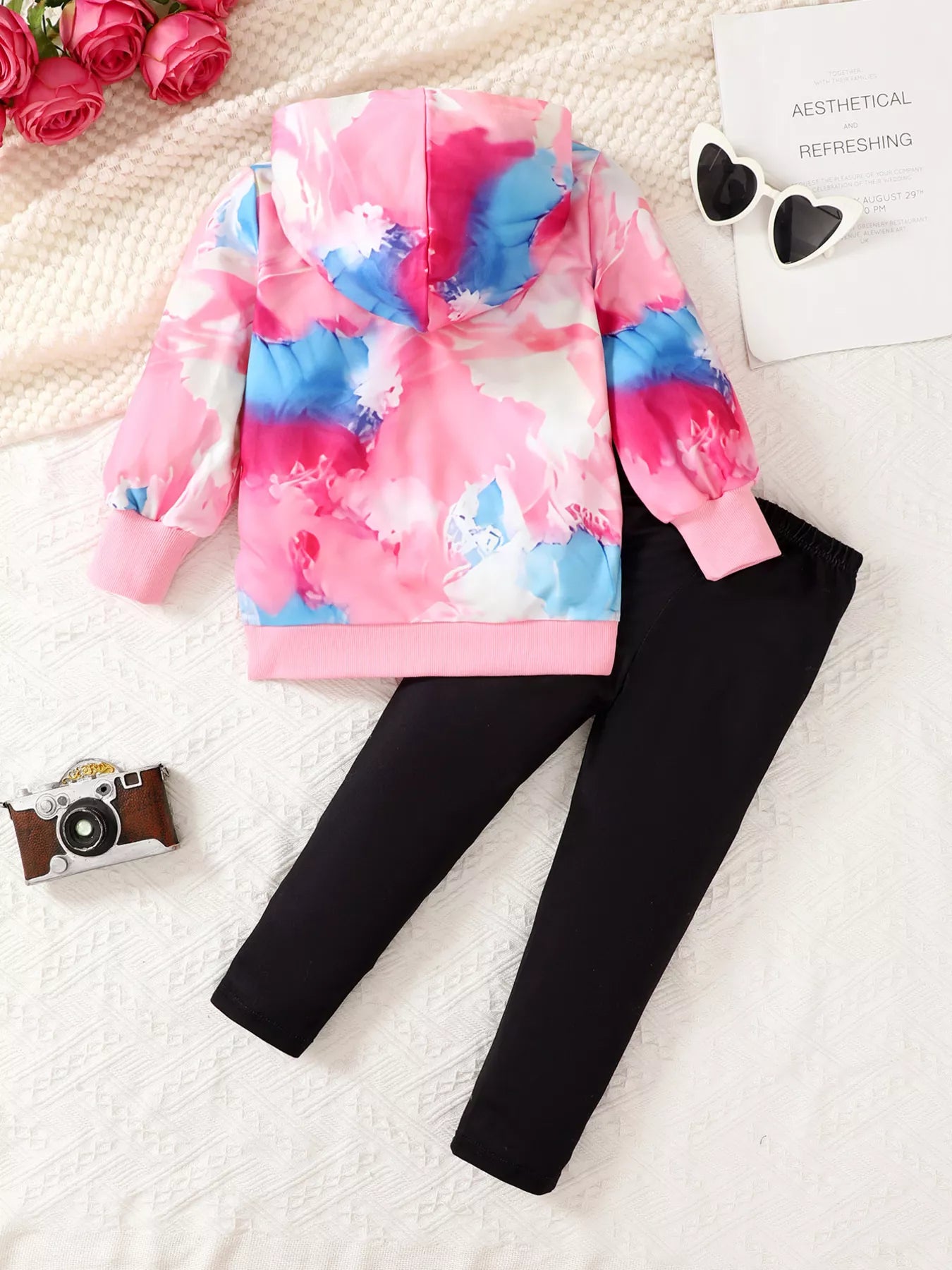 Kid Life Tie-Dye Hoodie Set