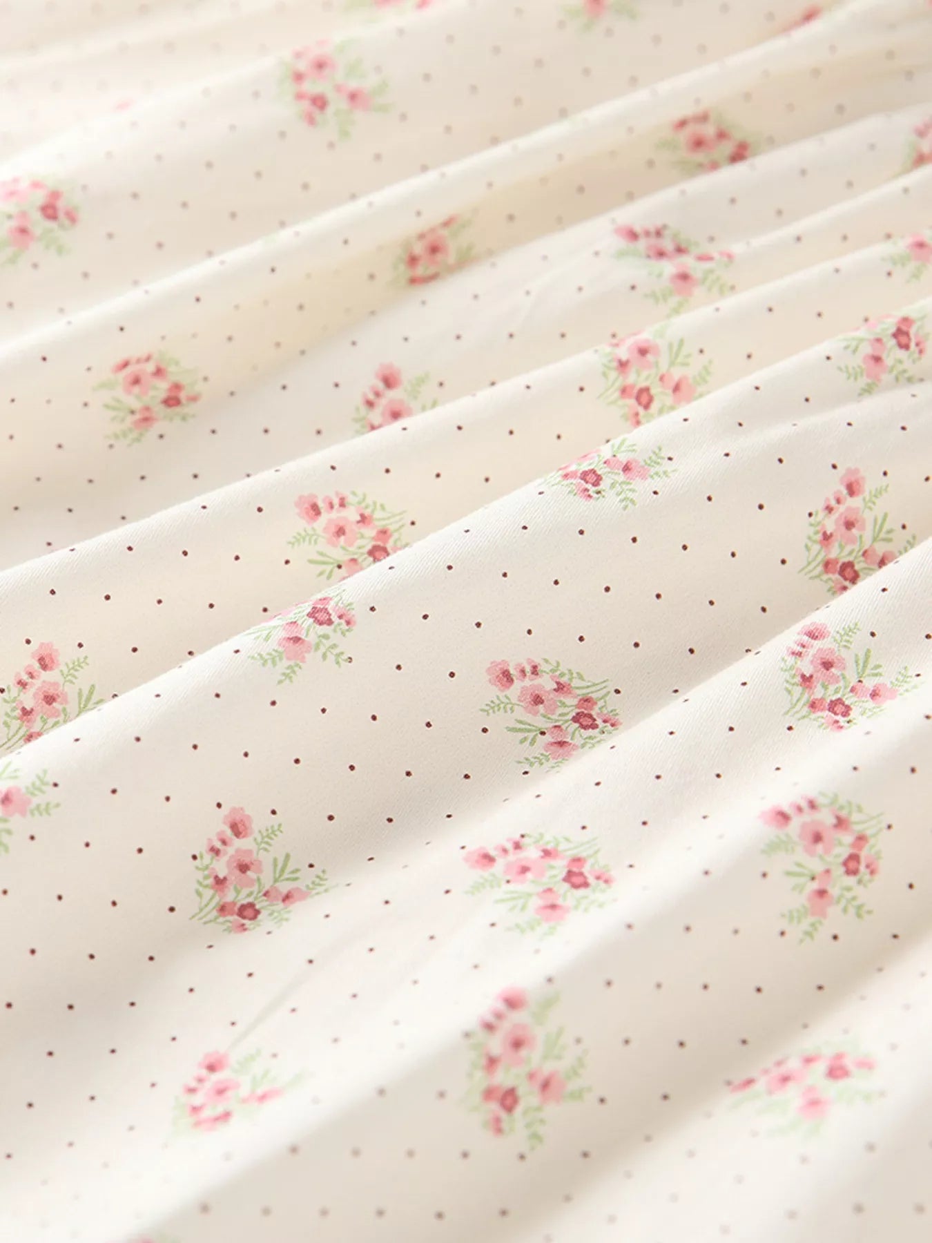 Girl's Floral Print Dress