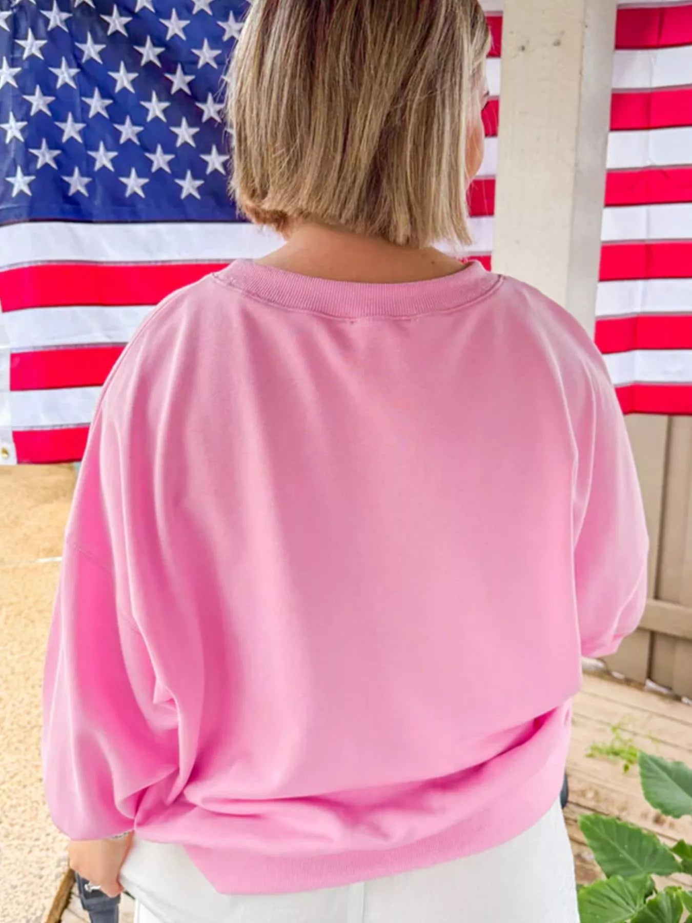 USA Patchwork Sweatshirt