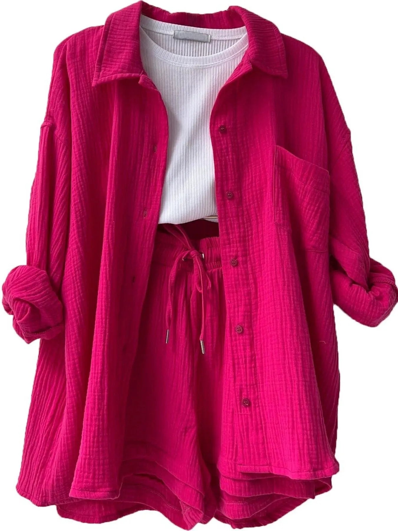 Lightweight Muslin Coordinated Set