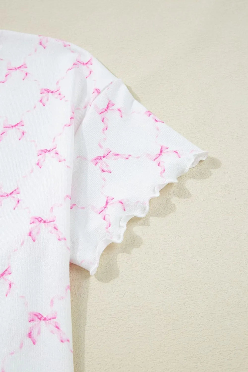 Bow Print Lounge Set