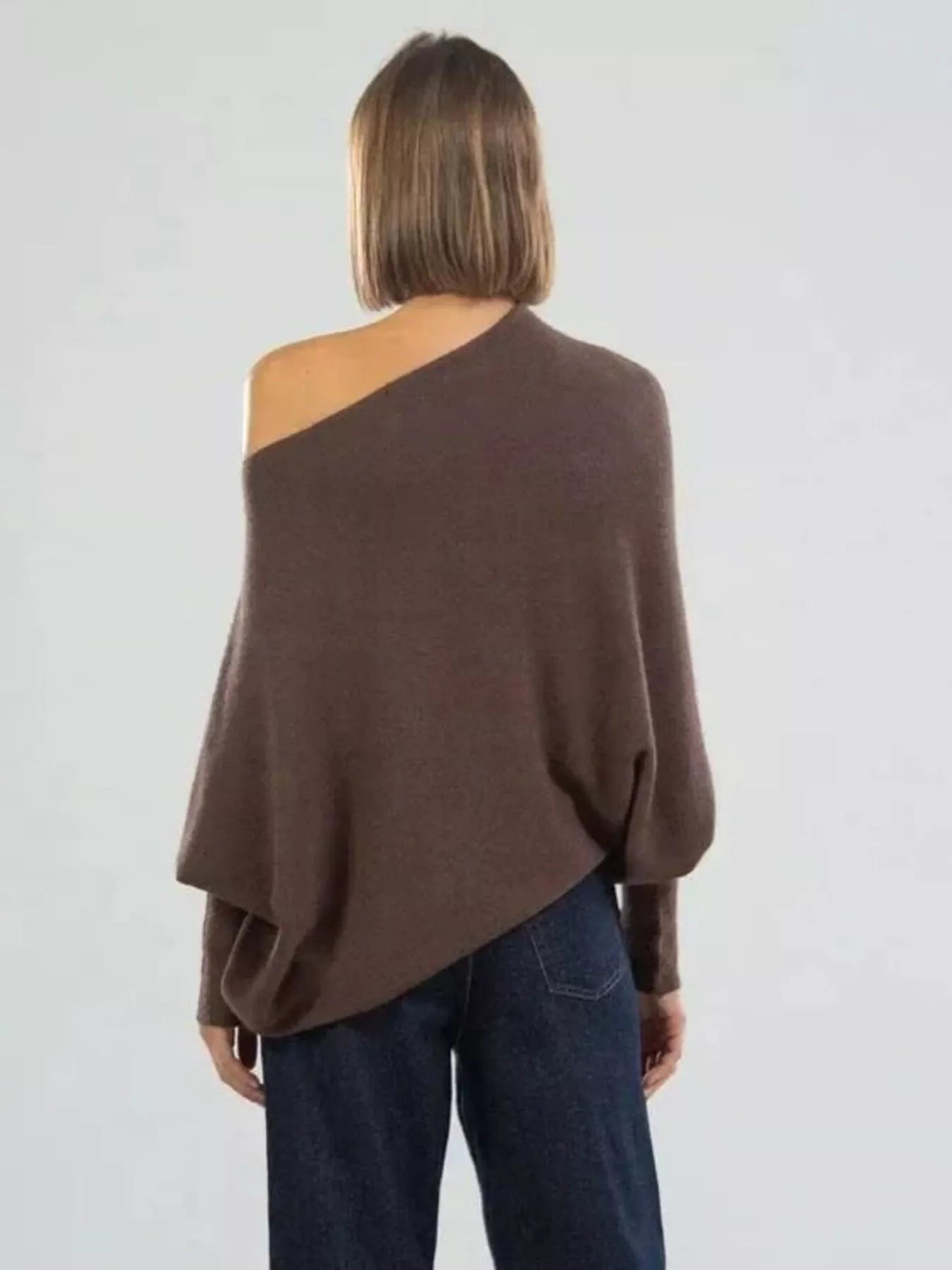 Relaxed Drape Knit Shawl