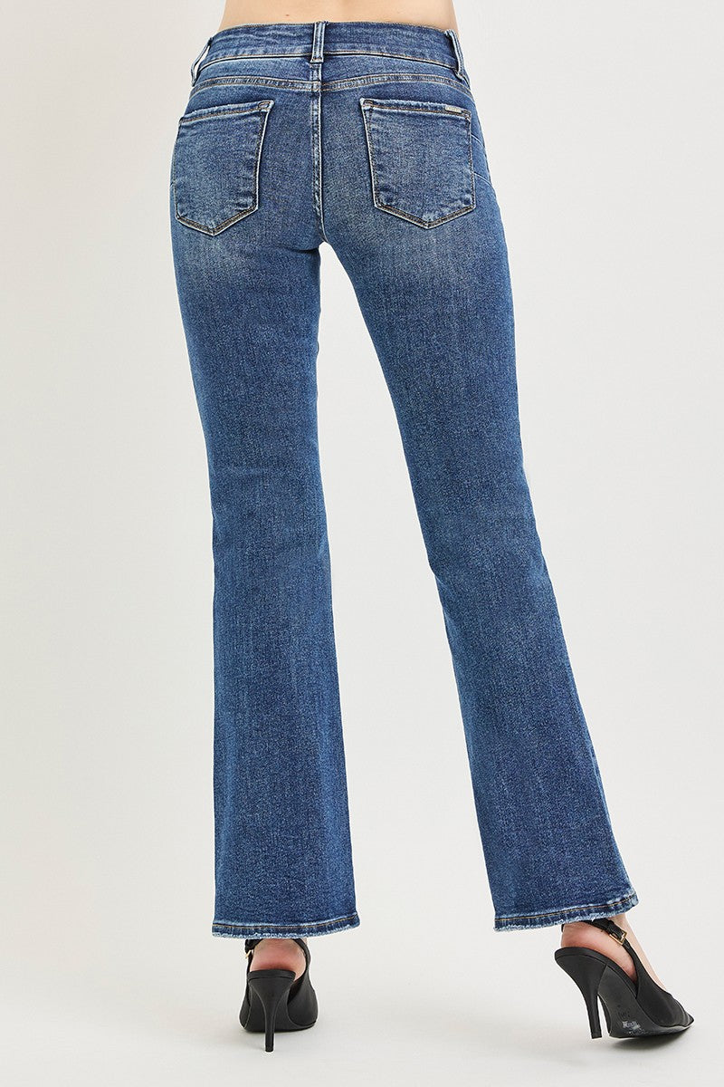 Low Rise Bootcut Jeans
