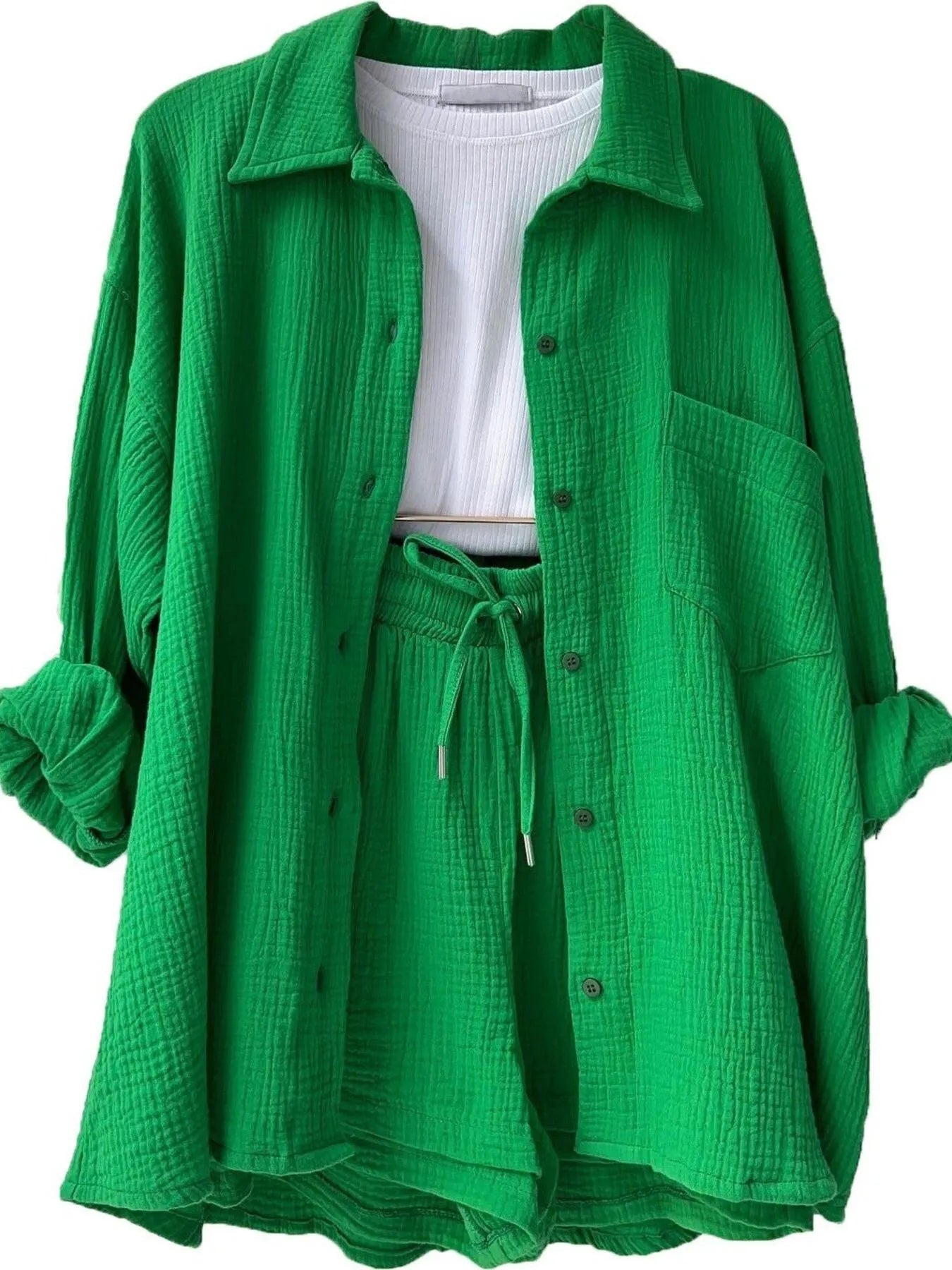 Lightweight Muslin Coordinated Set