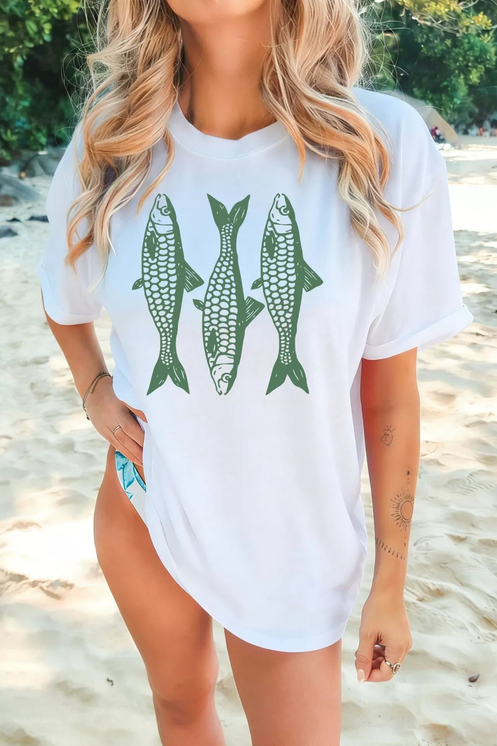 Gone Fishing Graphic Tee