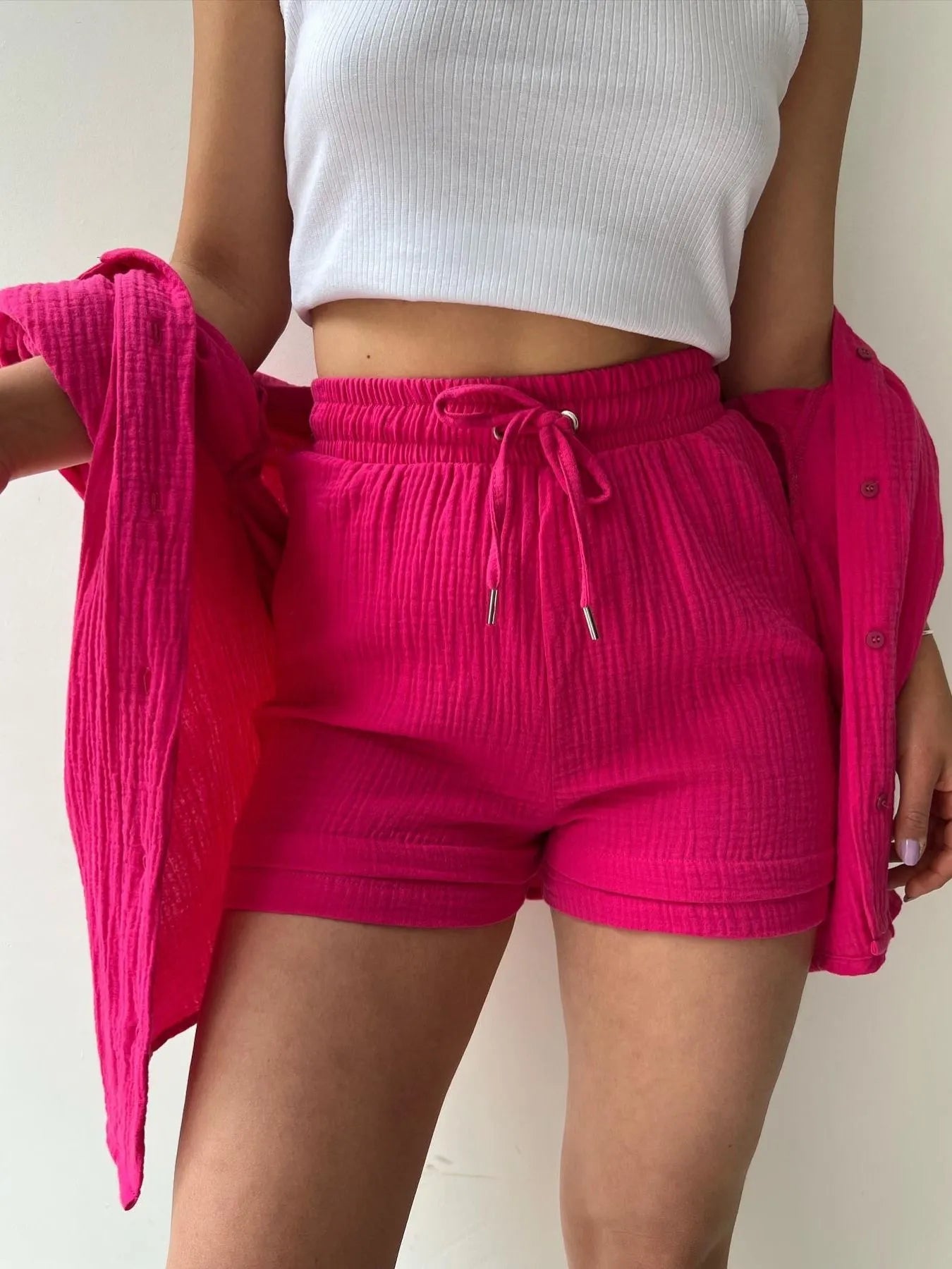 Lightweight Muslin Coordinated Set