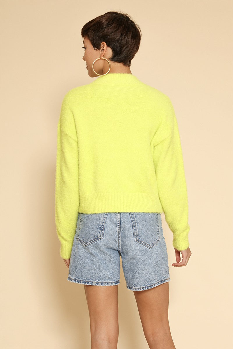 Intarsia Bow Sweater - Miss Sparkling