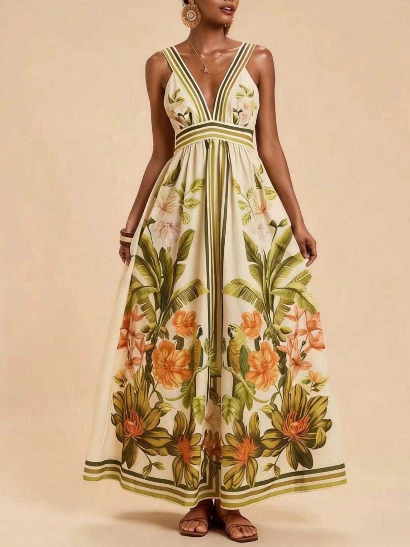 Tropical Paradise Maxi Dress