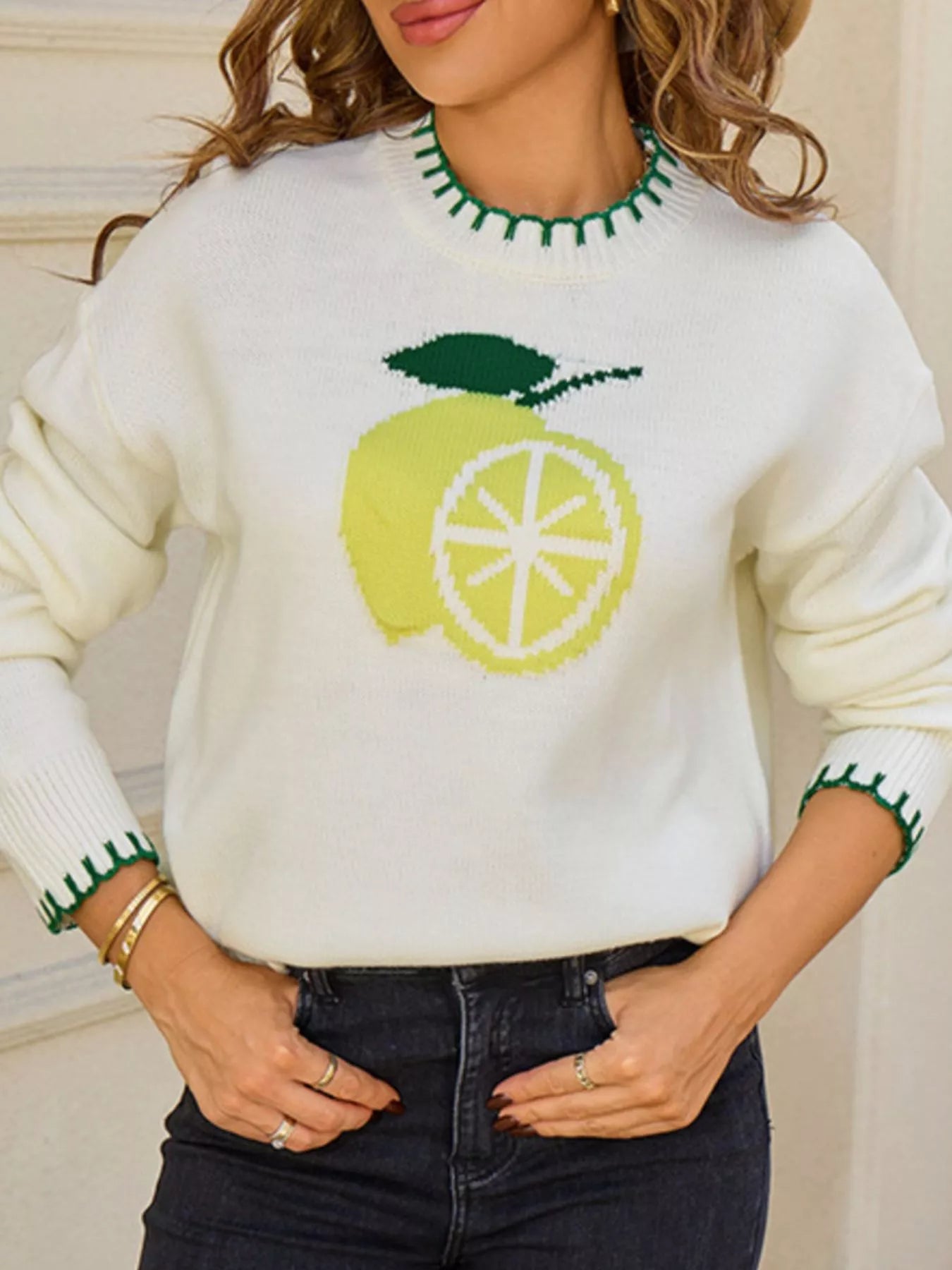 Life Gives You Lemons Sweater - Detail View 5