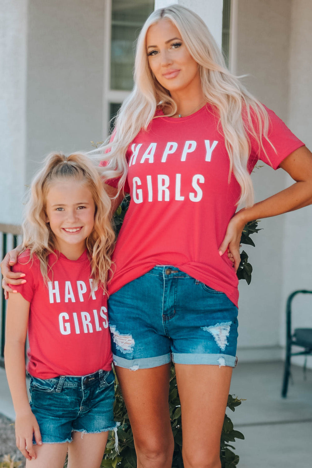 Happy Girls Graphic T-Shirt