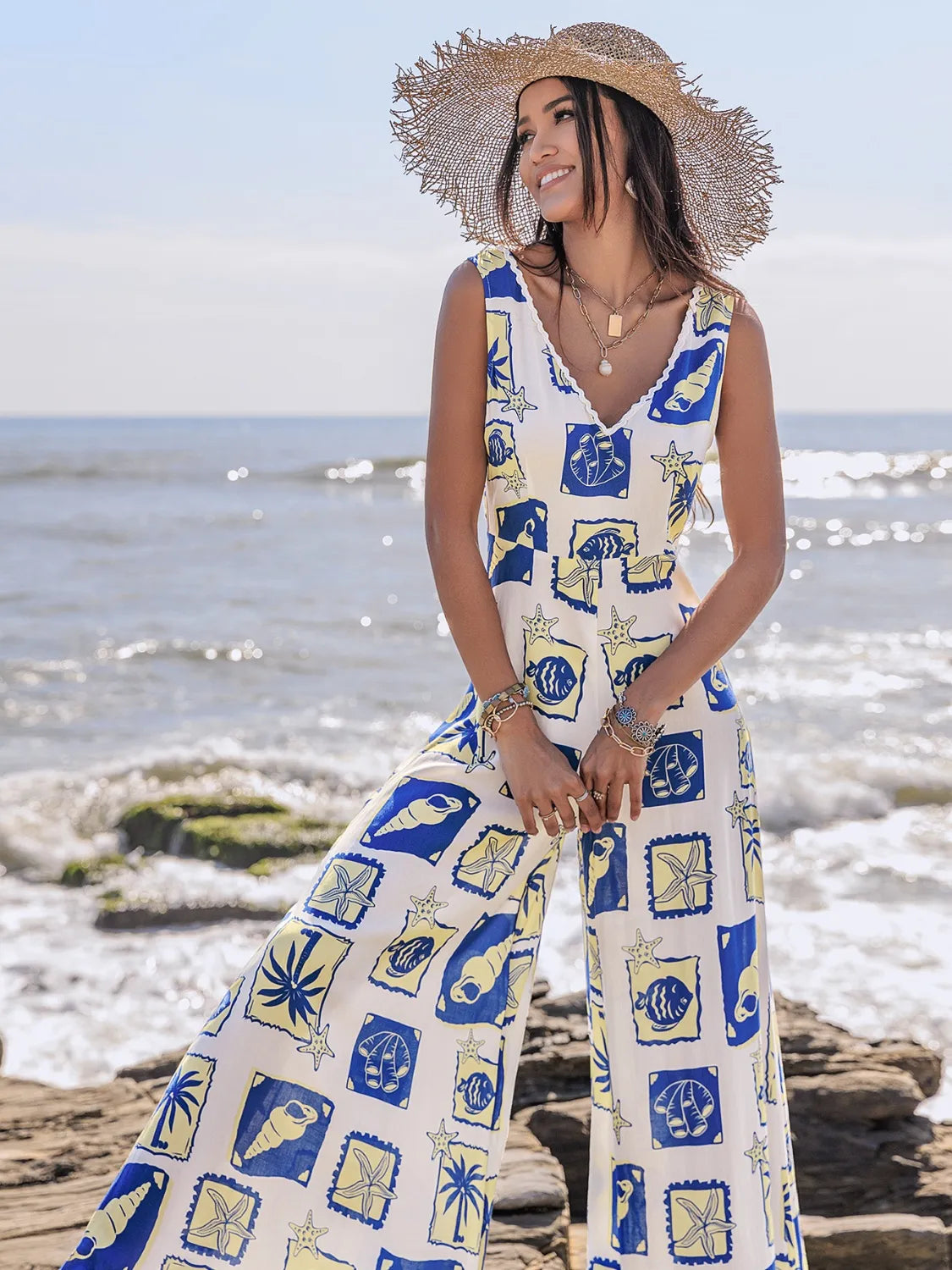 Sea Breeze Jumpsuit