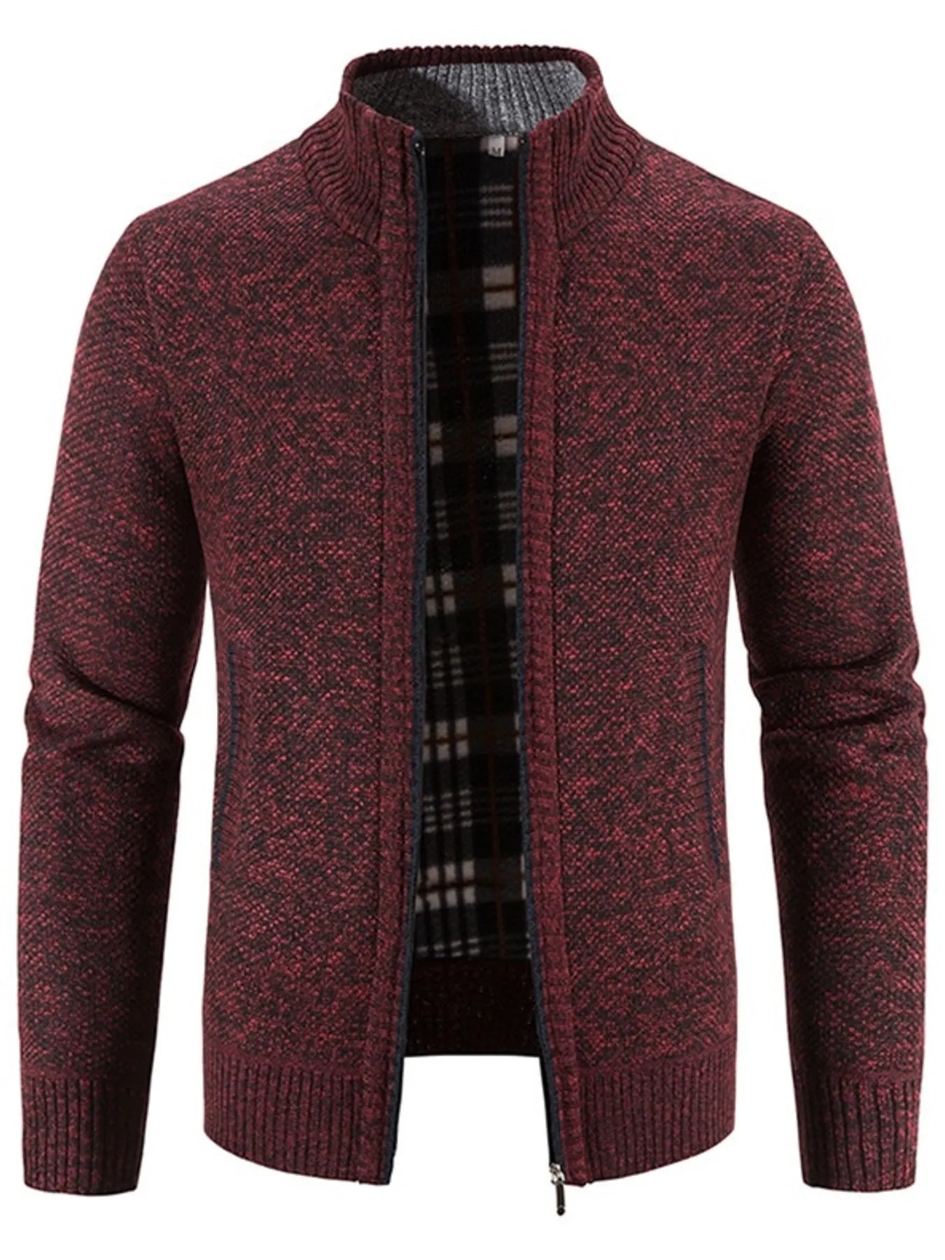 Men's Full Zip Sweater Cardigan