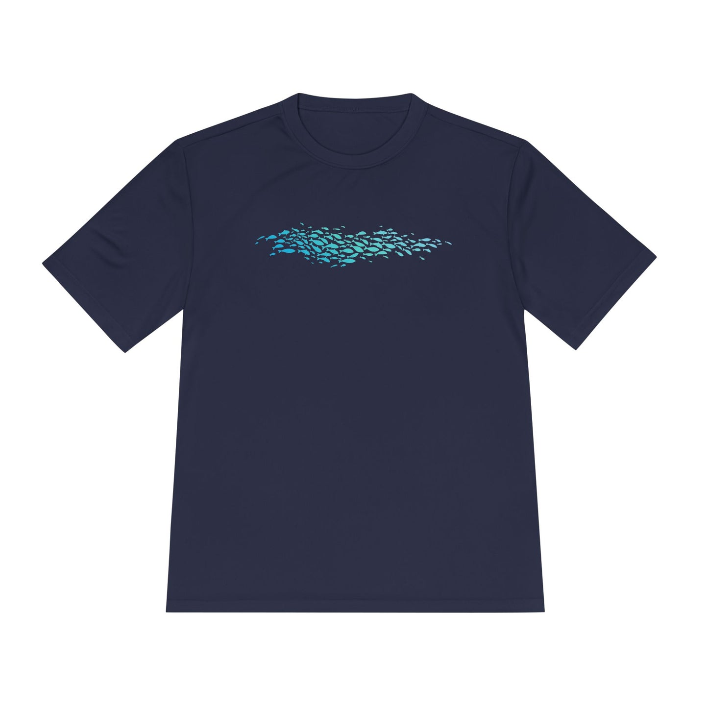 School of Fish | Moisture-Wicking Athletic T-Shirt