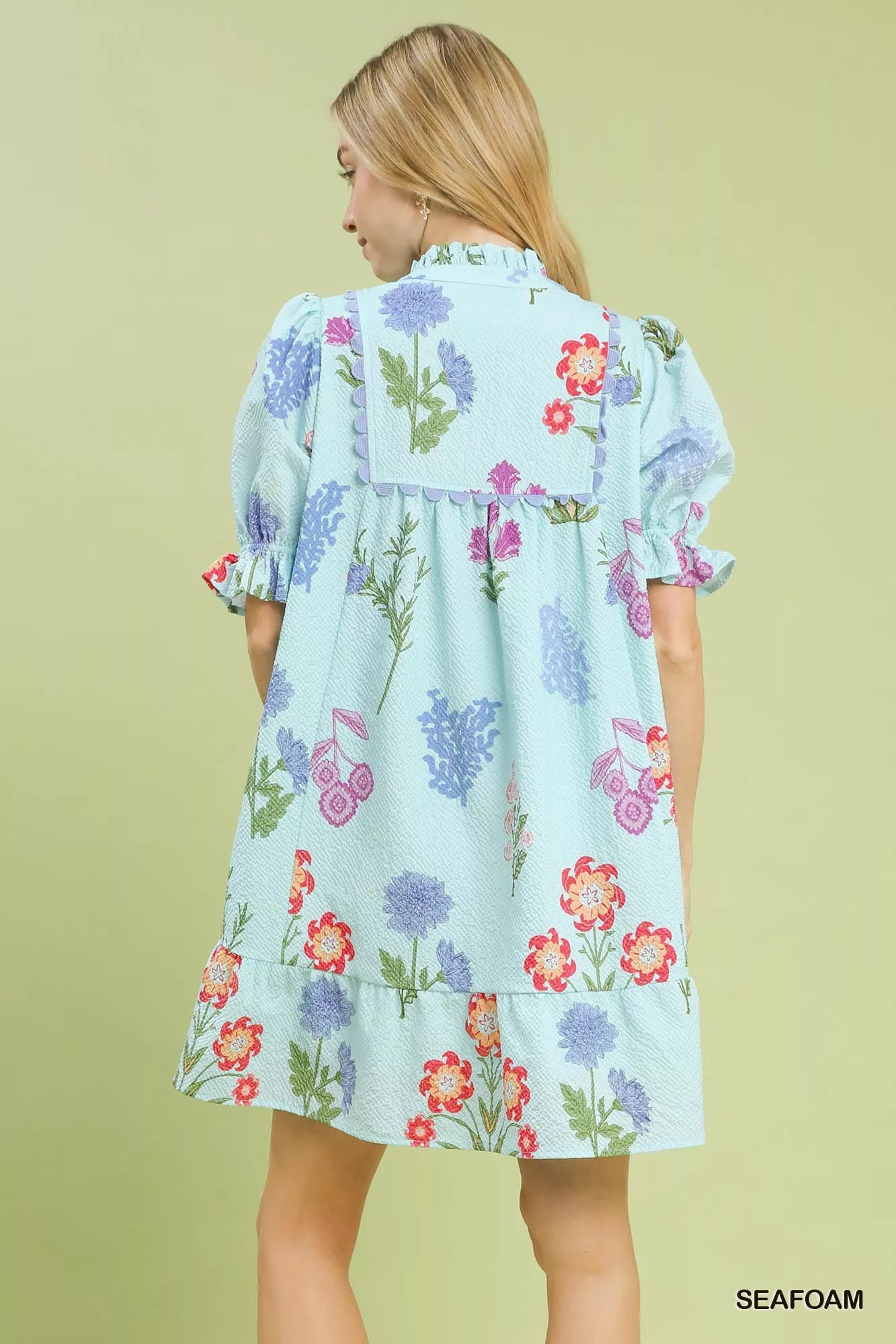 Flower Power Mini Dress