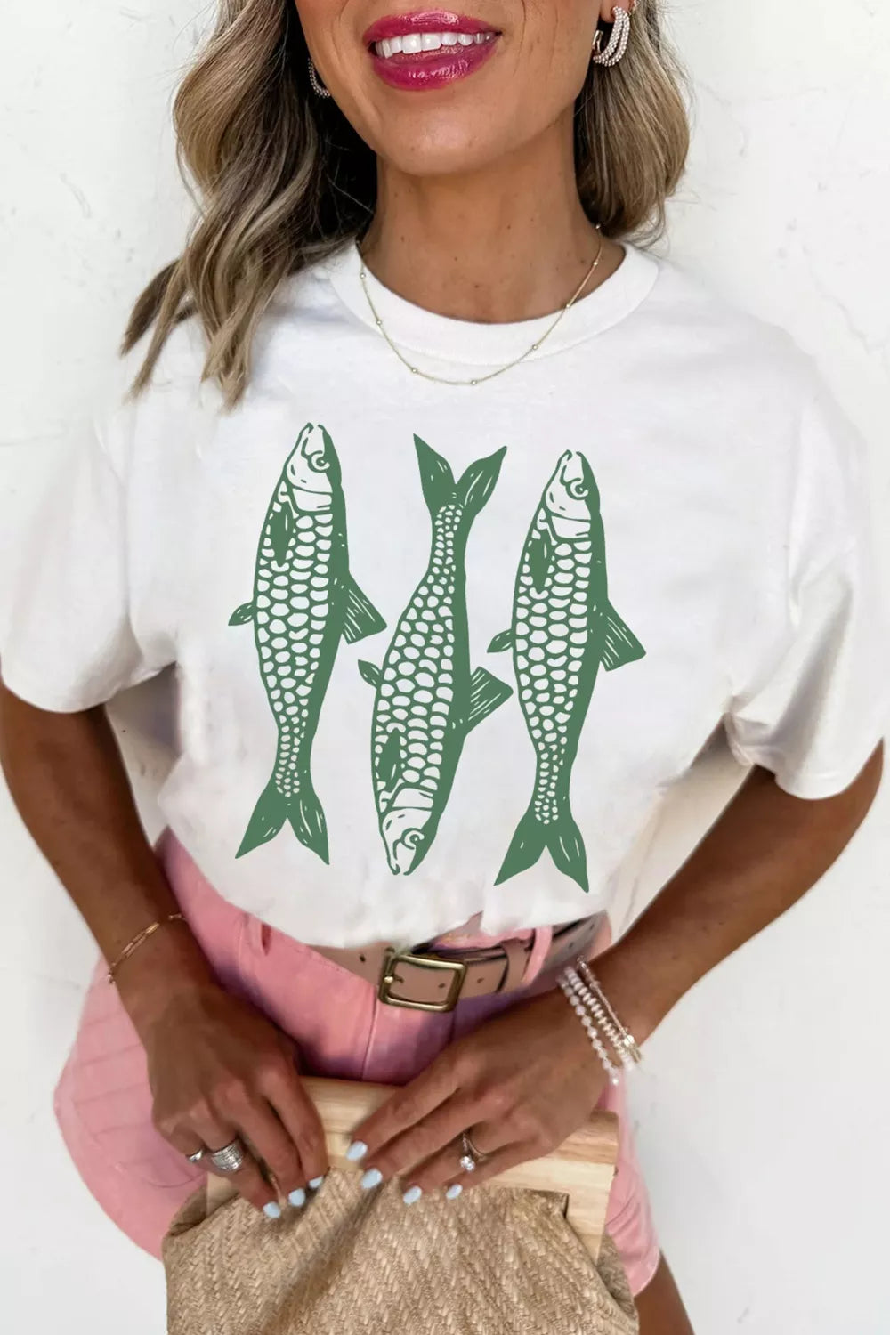 Gone Fishing Graphic Tee