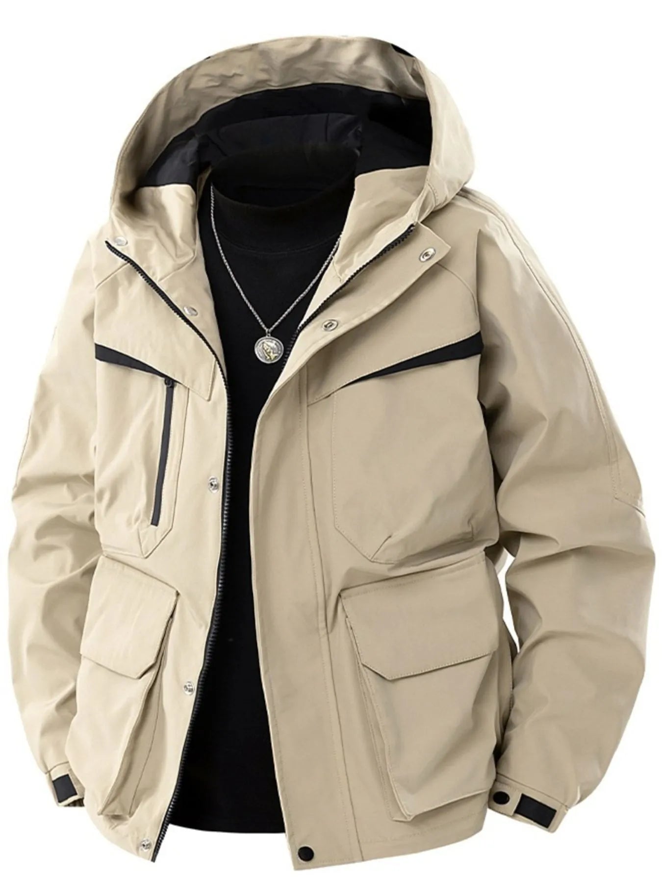 Men's Mid-Weight Hooded Jacket