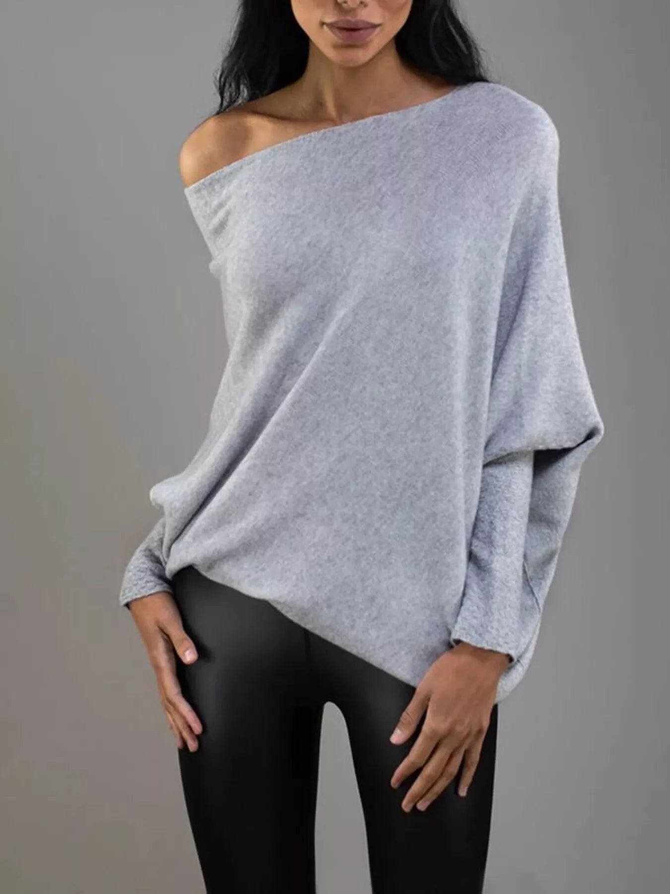 Relaxed Drape Knit Shawl