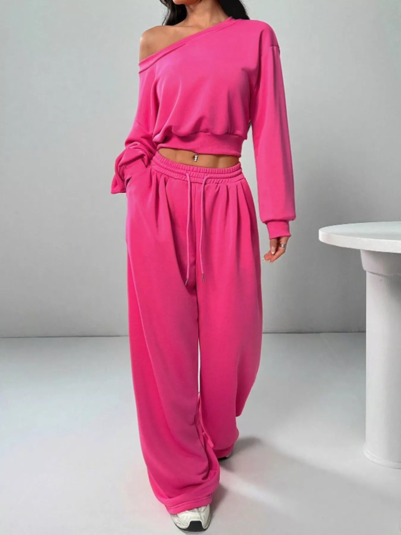 Hot Pink Lounge Set - Detail View 4