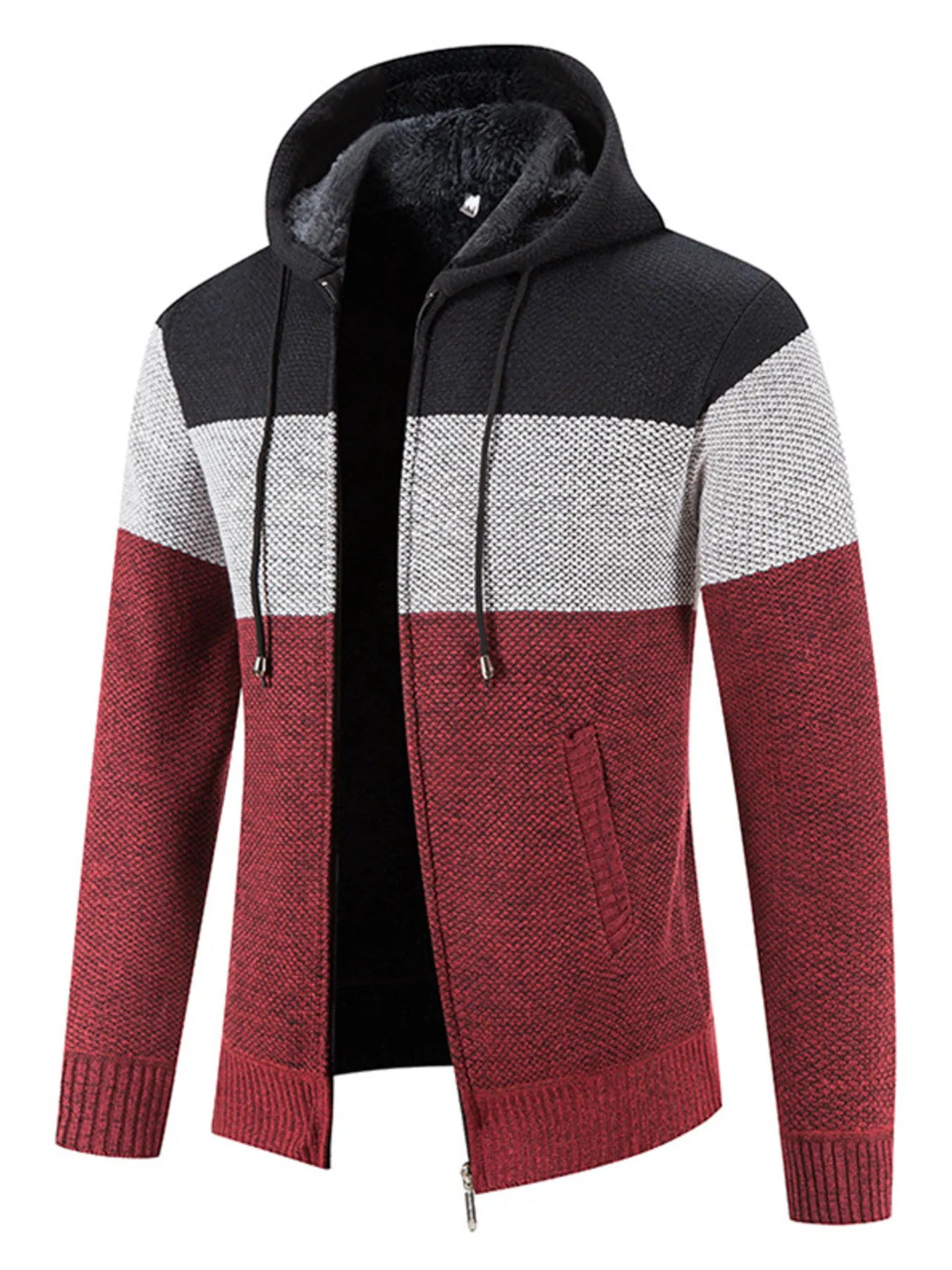 Men's Color Block Cardigan