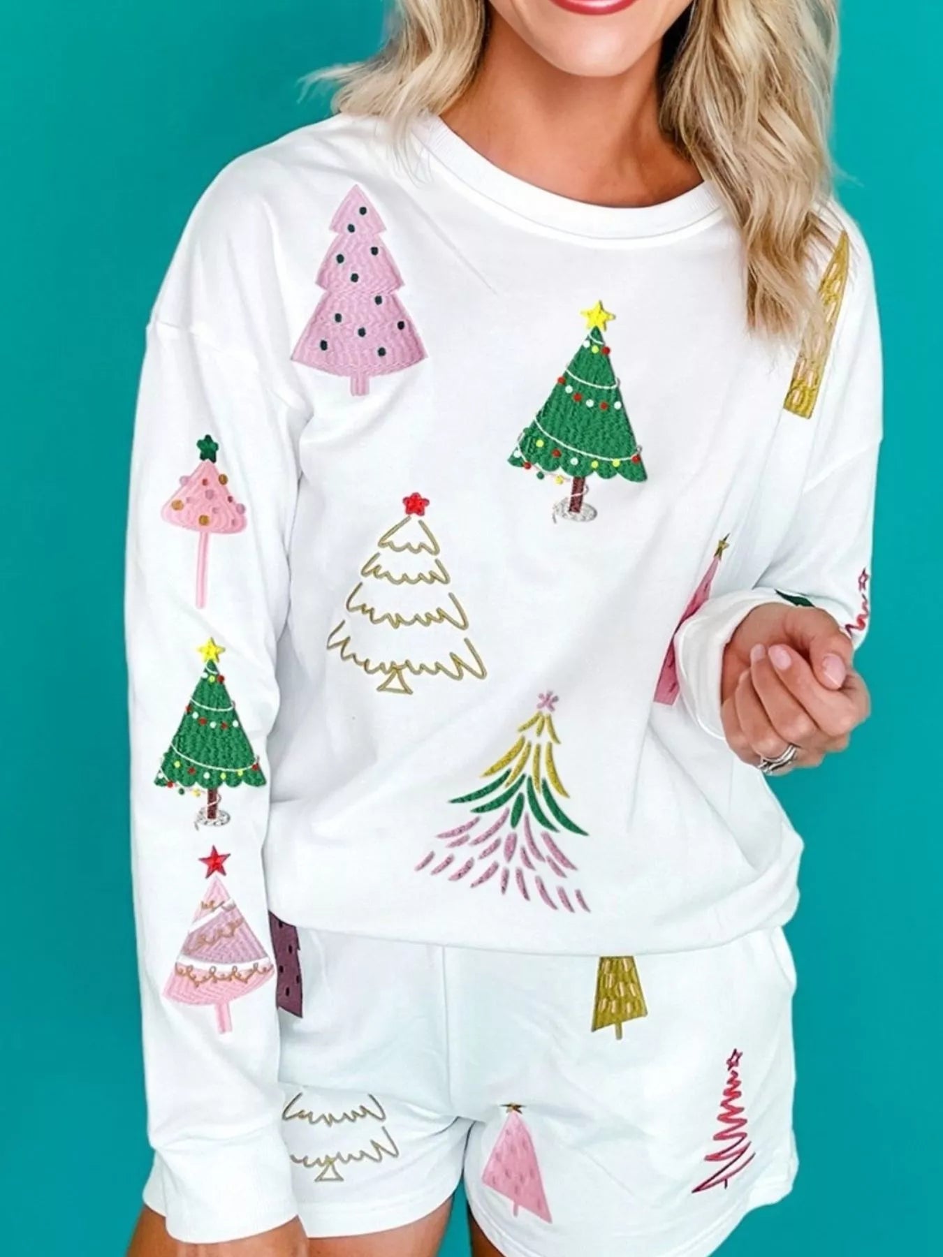 Christmas Tree Pajama Set